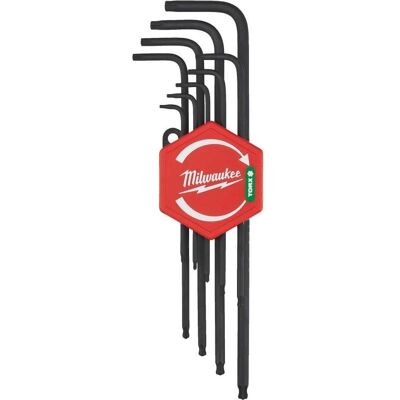 Zestaw Kluczy Torx Milwaukee 9 sztuk - Zestaw Narzędzi Zestaw Kluczy Torx Milwaukee 9 sztuk - Zestaw Narzędzi