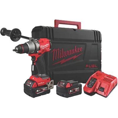 Milwaukee M18 ONEPD3-502X - Slagborrmaskin - Bluetooth, 158 Nm Milwaukee M18 ONEPD3-502X - Slagborrmaskin - Bluetooth, 158 Nm