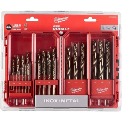 Milwaukee Metall HSS Co Bohrer-Set - 25-tlg, 1-13mm Milwaukee Metall HSS Co Bohrer-Set - 25-tlg, 1-13mm