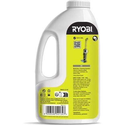 Ryobi Golvrengöring - Effektiv mot husdjurs- och bakterielukt Ryobi Golvrengöring - Effektiv mot husdjurs- och bakterielukt