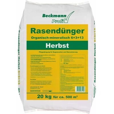 Beckmann - Herbstdünger Rasen NPK 6-3-13 - Dünger Beckmann - Herbstdünger Rasen NPK 6-3-13 - Dünger