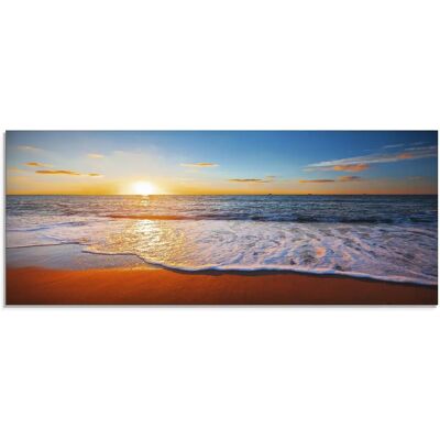 ARTLAND Sonnenuntergang Meer Glasbild ARTLAND Sonnenuntergang Meer Glasbild