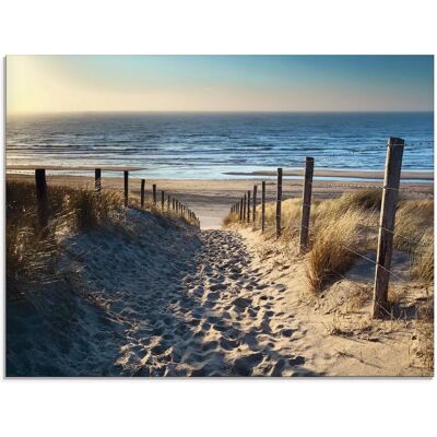 ARTLAND Wandbild Weg zum Nordseestrand Sonnenuntergang - Wandbild ARTLAND Wandbild Weg zum Nordseestrand Sonnenuntergang - Wandbild