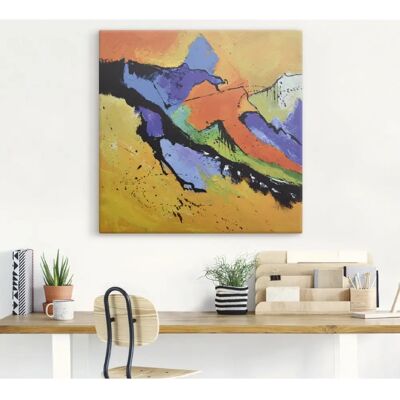 ARTland - Abstrakt XI - 30x30 cm - Canvas print - Wandkunst ARTland - Abstrakt XI - 30x30 cm - Canvas print - Wandkunst