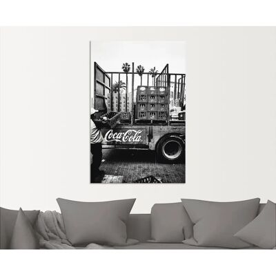 ARTland - CocaCola-LKW El Jadida - 20x30 cm - Wandbild ARTland - CocaCola-LKW El Jadida - 20x30 cm - Wandbild