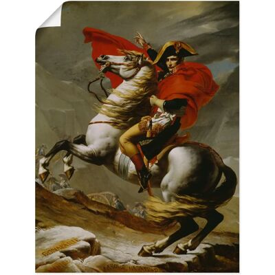ARTLAND - Napoleon bei der Überquerung der Alpen - Alu-Dibond ARTLAND - Napoleon bei der Überquerung der Alpen - Alu-Dibond