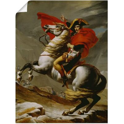 ARTLAND - Napoleon bei der Überquerung der Alpen - Alu-Dibond ARTLAND - Napoleon bei der Überquerung der Alpen - Alu-Dibond