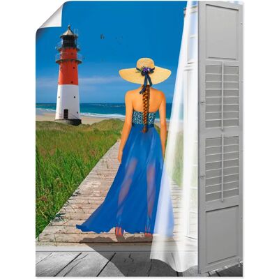 ARTLAND - Urlaub am Meer - 30 cm x 40 cm - Mehrfarbig - Wandbild ARTLAND - Urlaub am Meer - 30 cm x 40 cm - Mehrfarbig - Wandbild
