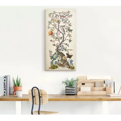 ARTland - Chinoiserie Natur I - 20x40 cm - Wall art ARTland - Chinoiserie Natur I - 20x40 cm - Wall art