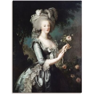 ARTLAND Marie Antoinette 1783 Wandbild - Grau ARTLAND Marie Antoinette 1783 Wandbild - Grau