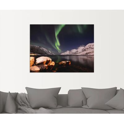 ARTland - Nordlicht Norwegen II - 40x30 cm - Alu-Dibond-Druck ARTland - Nordlicht Norwegen II - 40x30 cm - Alu-Dibond-Druck