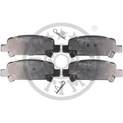 OPTIMAL BP-12358 Bremsbeläge hinten - Bremsenteile OPTIMAL BP-12358 Bremsbeläge hinten - Bremsenteile