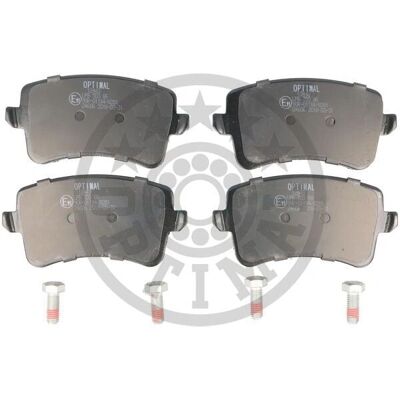 OPTIMAL BP-12443 Hinterachsbremssatz - Bremsbeläge für Audi, Volkswagen OPTIMAL BP-12443 Hinterachsbremssatz - Bremsbeläge für Audi, Volkswagen