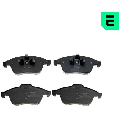 OPTIMAL BP-12513 Vordere Bremsbeläge-Satz - Bremsbeläge für Renault OPTIMAL BP-12513 Vordere Bremsbeläge-Satz - Bremsbeläge für Renault