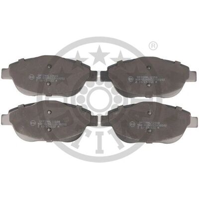 OPTIMAL BP-12558 Bremsscheiben-Beläge Satz - Bremsbeläge vorne OPTIMAL BP-12558 Bremsscheiben-Beläge Satz - Bremsbeläge vorne