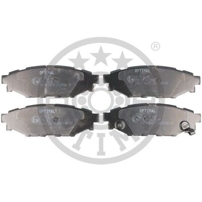 OPTIMAL BP-12563 Hinten Bremsbelagsatz mit Verschleißanzeiger - Bremsbeläge OPTIMAL BP-12563 Hinten Bremsbelagsatz mit Verschleißanzeiger - Bremsbeläge