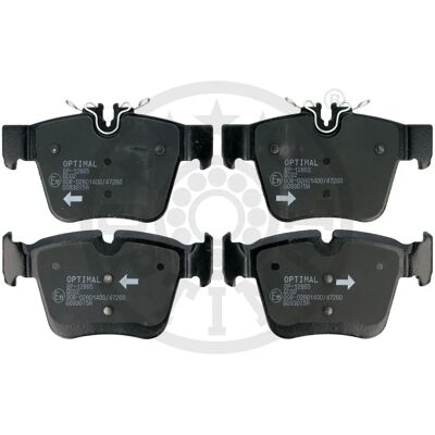 OPTIMAL BP-12865 Hinterrad-Bremsbeläge-Set - Bremsscheiben-Kit OPTIMAL BP-12865 Hinterrad-Bremsbeläge-Set - Bremsscheiben-Kit