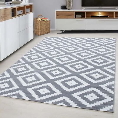 Ayyildiz Hali Plus 200x290cm Grauer Teppich - Flachflor Ayyildiz Hali Plus 200x290cm Grauer Teppich - Flachflor