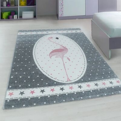 Ayyildiz Kids Pink Rectangle Rug - Area Rug for Children Ayyildiz Kids Pink Rectangle Rug - Area Rug for Children