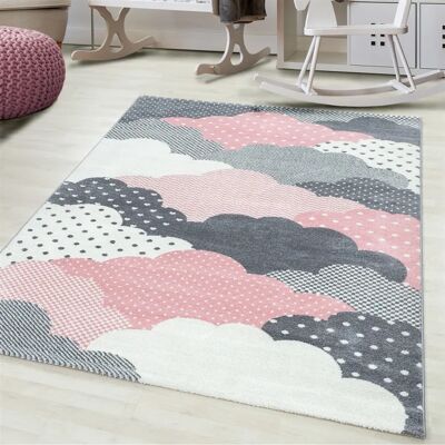 Ayyildiz Bambi Pink Children's Area Rug - 120x170cm, Soft, Durable Ayyildiz Bambi Pink Children's Area Rug - 120x170cm, Soft, Durable