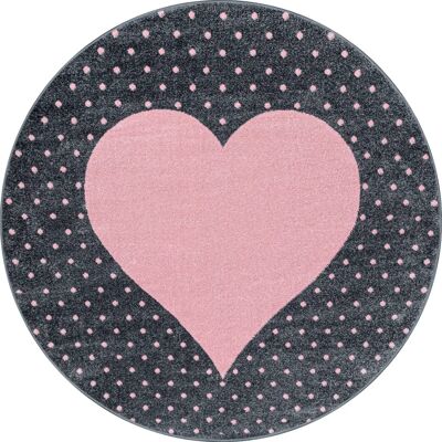 Ayyildiz Bambi Pink runder Teppich - Rug Ayyildiz Bambi Pink runder Teppich - Rug