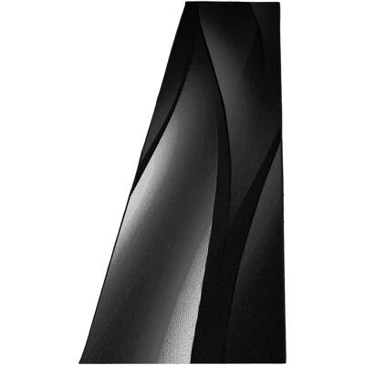 Ayyildiz Schwarzer Polypropylen-Teppich - Rechteckiger Läufer - Modernes Design Ayyildiz Schwarzer Polypropylen-Teppich - Rechteckiger Läufer - Modernes Design