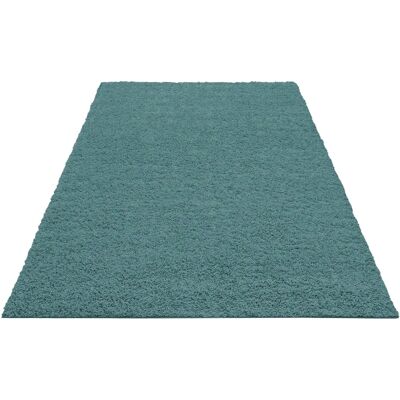 Bruno Banani - Shaggy Soft - Blau - 80x80cm - Teppich Bruno Banani - Shaggy Soft - Blau - 80x80cm - Teppich
