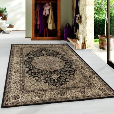 Ayyildiz Hali KASHMIR 160x230 Schwarzer Teppich - Teppich Ayyildiz Hali KASHMIR 160x230 Schwarzer Teppich - Teppich