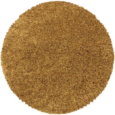 Ayyildiz Sydney Gouden Ronde Vloerkleed - Tapijt Ayyildiz Sydney Gouden Ronde Vloerkleed - Tapijt