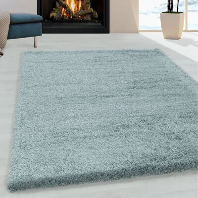 Ayyildiz Hali Fluffy Blau Teppich - Rechteckiger Polypropylen-Teppich Ayyildiz Hali Fluffy Blau Teppich - Rechteckiger Polypropylen-Teppich