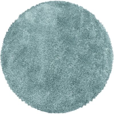 Ayyildiz Hali Blau Runde Fluffy Teppich - Bereichs Teppich Ayyildiz Hali Blau Runde Fluffy Teppich - Bereichs Teppich