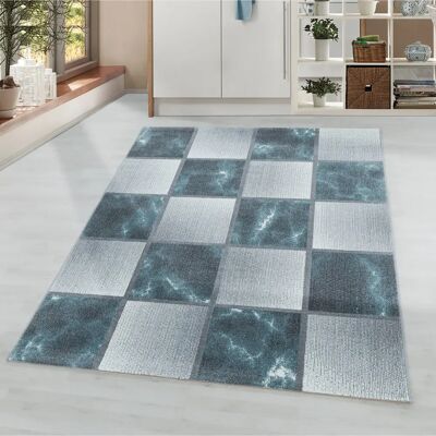 Morhane - Ottawa Block - Blau - 80x250cm - Rug Morhane - Ottawa Block - Blau - 80x250cm - Rug