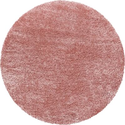 Ayyildiz Hali BRILLIANT1201204200ROSE runder Polyester-Teppich - Bereichsteppich Ayyildiz Hali BRILLIANT1201204200ROSE runder Polyester-Teppich - Bereichsteppich