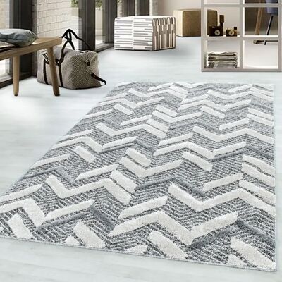 AYYILDIZ TEPPICHE - PISA 4705 - Šedá - 140x200 cm - Rug AYYILDIZ TEPPICHE - PISA 4705 - Šedá - 140x200 cm - Rug