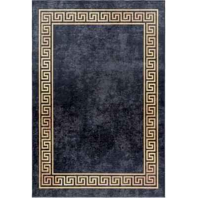 Morhane Fiesta Altin Anti-Rutsch-Teppich - Rechteck 120x170cm Schwarz Morhane Fiesta Altin Anti-Rutsch-Teppich - Rechteck 120x170cm Schwarz