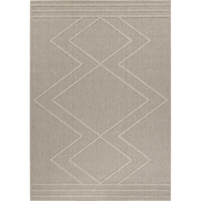 AYYILDIZ TEPPICHE Patara Zigzag Outdoor-Teppich - 200x290cm beige AYYILDIZ TEPPICHE Patara Zigzag Outdoor-Teppich - 200x290cm beige