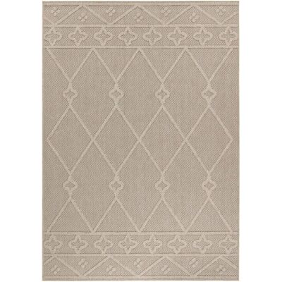 AYYILDIZ TEPPICHE Patara 4955 Outdoor-Teppich beige - Rechteckiger Polypropylen-Teppich AYYILDIZ TEPPICHE Patara 4955 Outdoor-Teppich beige - Rechteckiger Polypropylen-Teppich