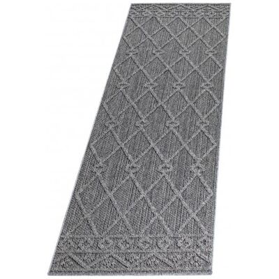 AYYILDIZ TEPPICHE Patara 4955 Outdoorteppich grau - Gartenläufer AYYILDIZ TEPPICHE Patara 4955 Outdoorteppich grau - Gartenläufer