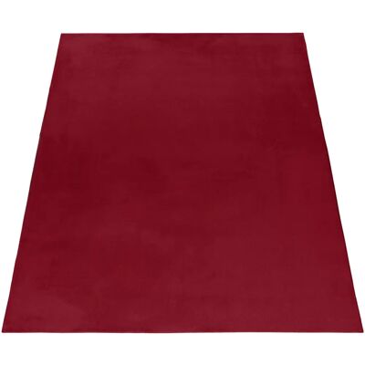 Pouffy Roter Shaggy Teppich 60x110 - Teppich Pouffy Roter Shaggy Teppich 60x110 - Teppich