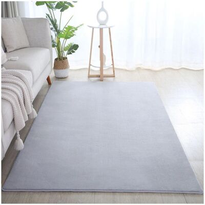 Sky Silber Teppich - 80x250 - Elegant und Langlebig Sky Silber Teppich - 80x250 - Elegant und Langlebig