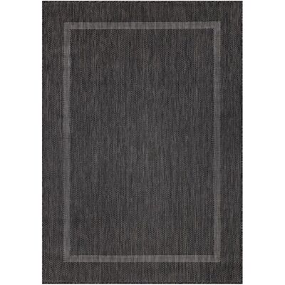 Relax Outdoor Teppich Einfarbig - Schwarz - 80x250 - Läufer Relax Outdoor Teppich Einfarbig - Schwarz - 80x250 - Läufer