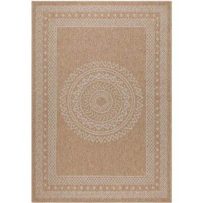 AYYILDIZ TEPPICHE DHAKA 8714 - Outdoorteppich - Beige - Wasserfest AYYILDIZ TEPPICHE DHAKA 8714 - Outdoorteppich - Beige - Wasserfest