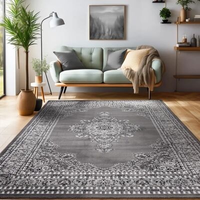 Tapis Oriental Simpex MARA - Courte Pile Classique Médaillon 160x230 cm - Publicité Tapis Oriental Simpex MARA - Courte Pile Classique Médaillon 160x230 cm - Publicité