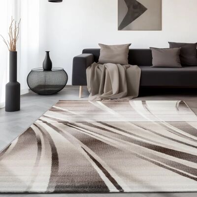 Simpex ARMA Tapis de salon - Vagues abstraites 200x290 cm - Publicité Simpex ARMA Tapis de salon - Vagues abstraites 200x290 cm - Publicité