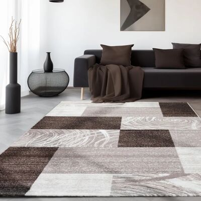 Tapis de salon Simpex Arma à motif carreau - Tapis - Publicité Tapis de salon Simpex Arma à motif carreau - Tapis - Publicité