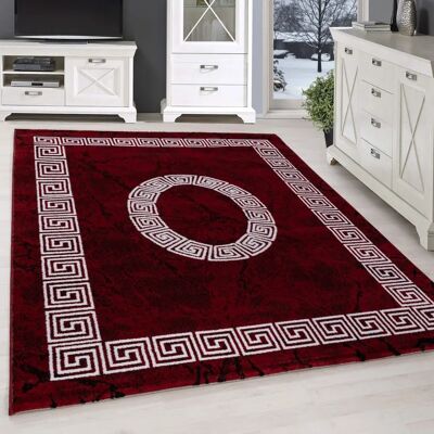Tapis à poil court Simpex - Rouge - 120x170 cm - Tapis - Publicité Tapis à poil court Simpex - Rouge - 120x170 cm - Tapis - Publicité