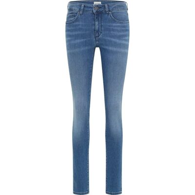 Mustang Shelby Skinny-Jeans - Baumwolle, Elastisch, Mittelbund Mustang Shelby Skinny-Jeans - Baumwolle, Elastisch, Mittelbund