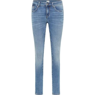 Mustang Quincy Skinny Low Rise Blau Damen Jeans Mustang Quincy Skinny Low Rise Blau Damen Jeans