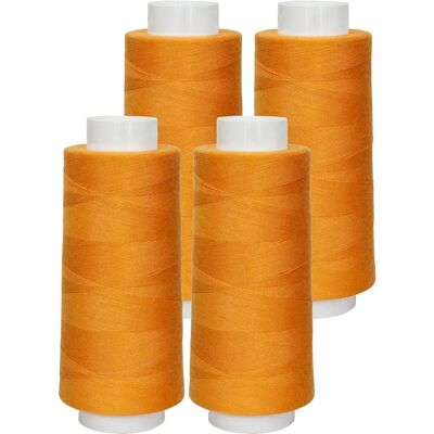 buttinette - Overlockgarn 4er-Pack - orange - 120 - Overlock Thread buttinette - Overlockgarn 4er-Pack - orange - 120 - Overlock Thread