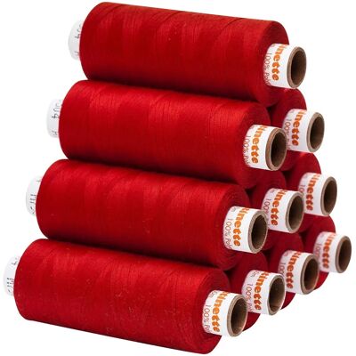 buttinette Rotes Nähgarn - Universal 100 - Nähgarn buttinette Rotes Nähgarn - Universal 100 - Nähgarn